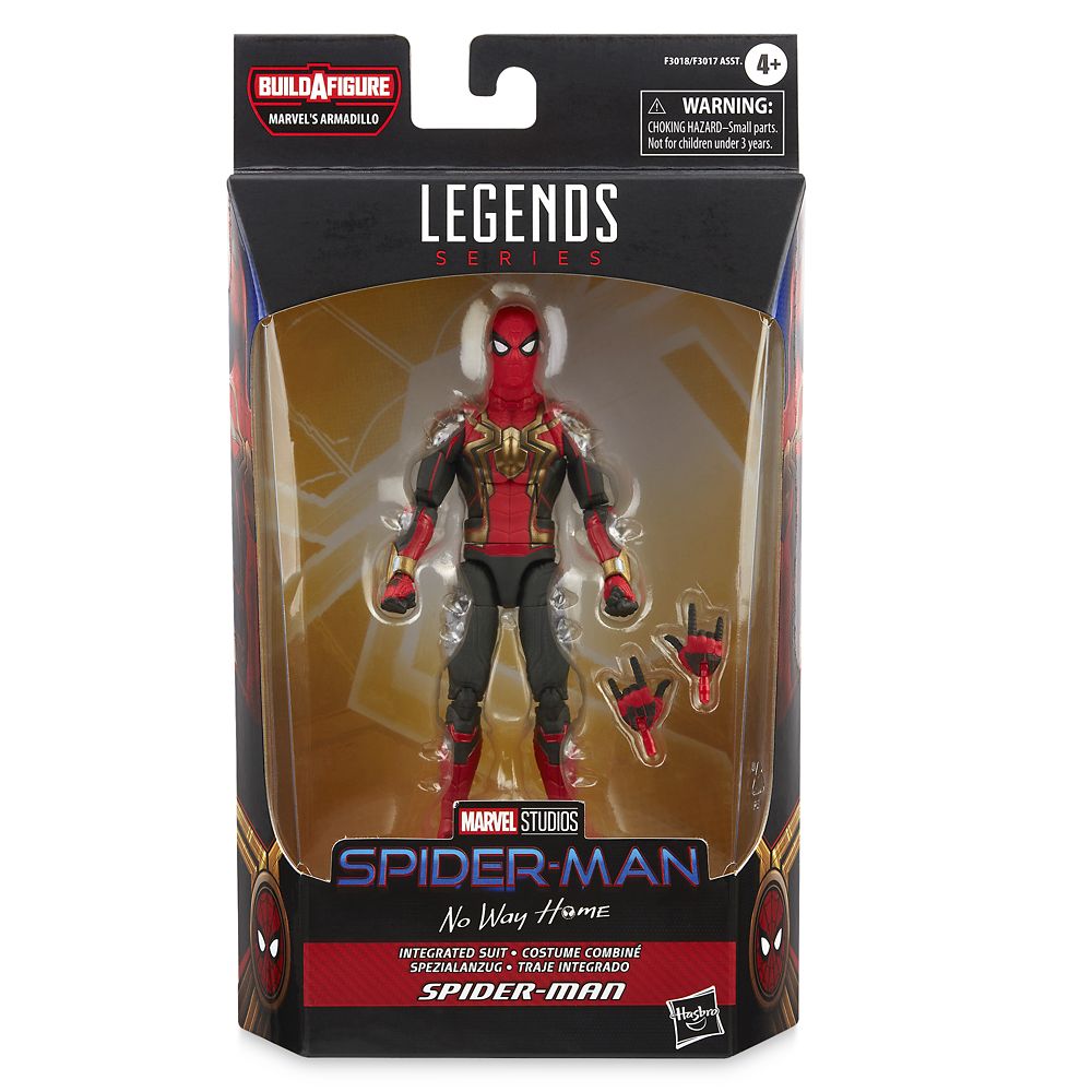 Spider-Man Integrated Suit Action Figure by Hasbro – Legends Series – Spider-Man: No Way Home