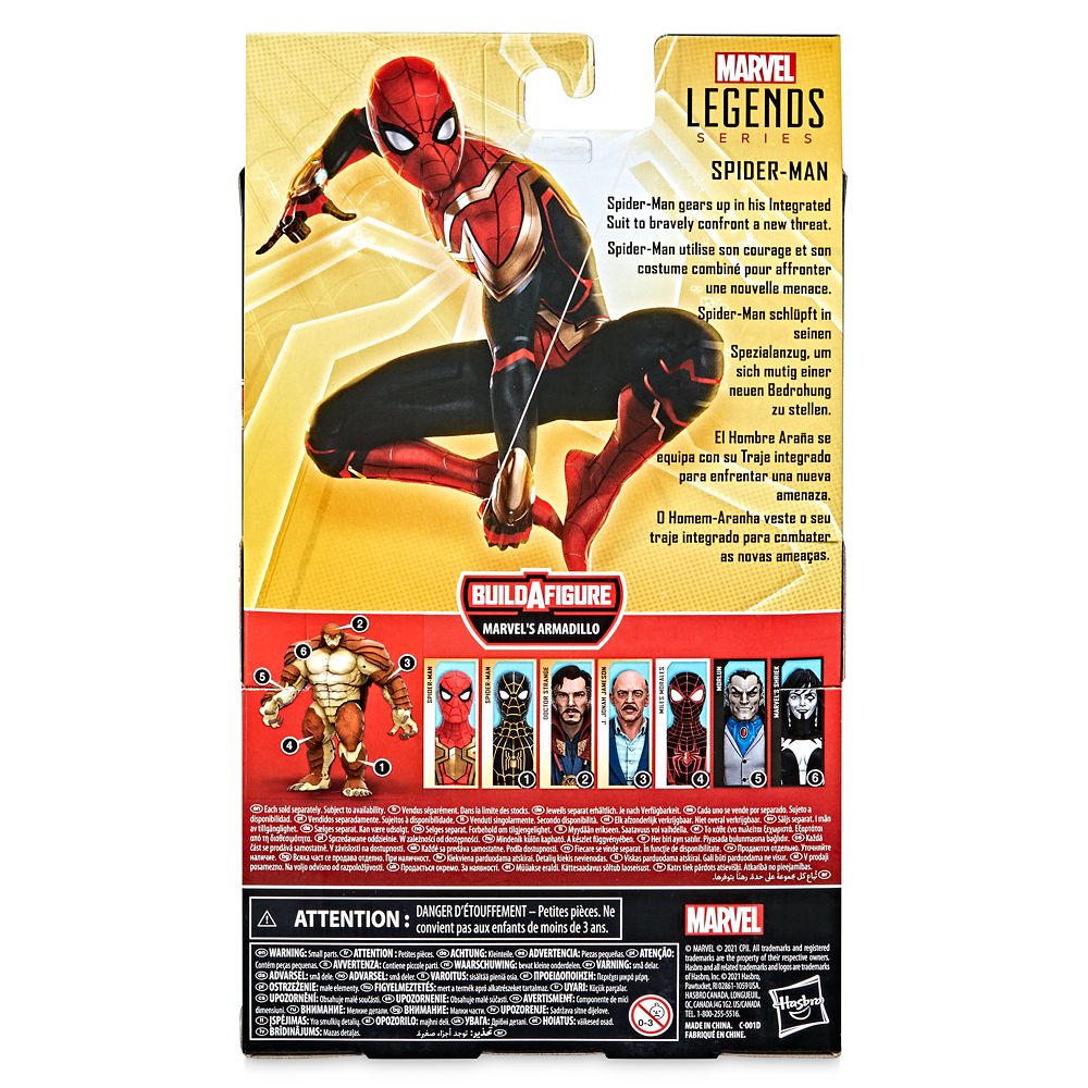 Spider-Man Integrated Suit Action Figure by Hasbro – Legends Series – Spider-Man: No Way Home