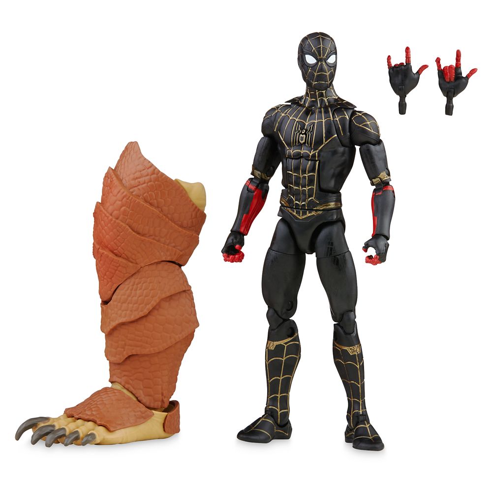 Spider-Man Black & Gold Action Figure by Hasbro – Legends Series – Spider-Man: No Way Home