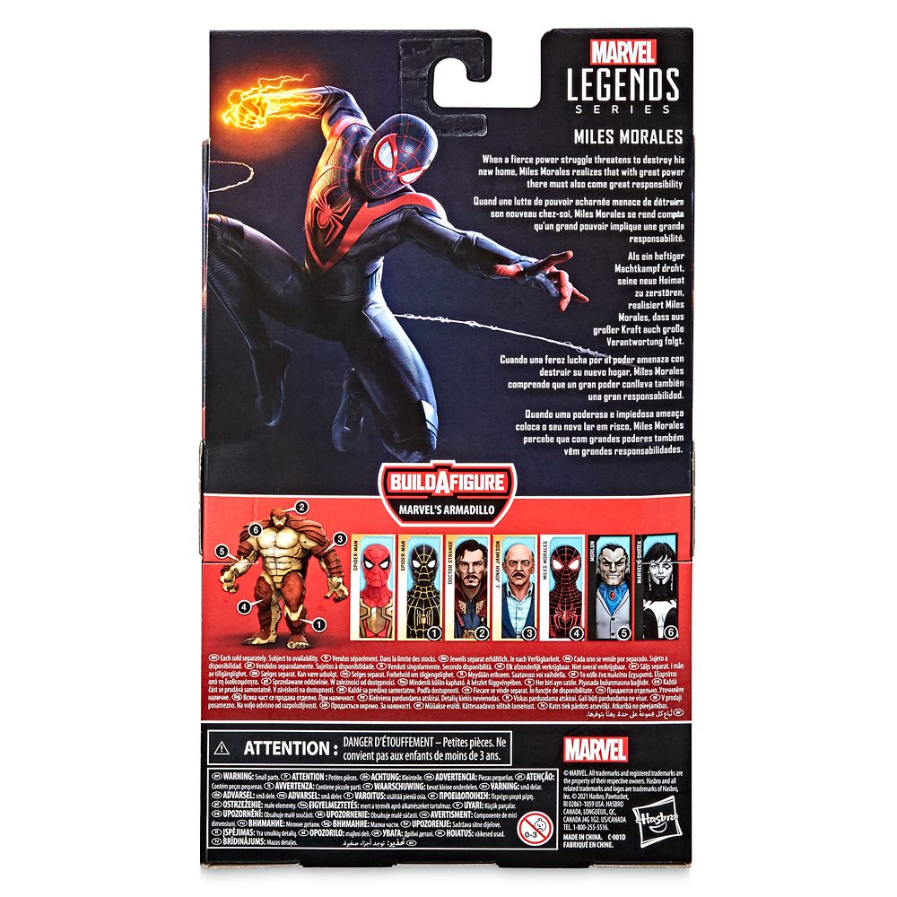Spider-Man Miles Morales Action Figure by Hasbro – Legends Series – Gamerverse