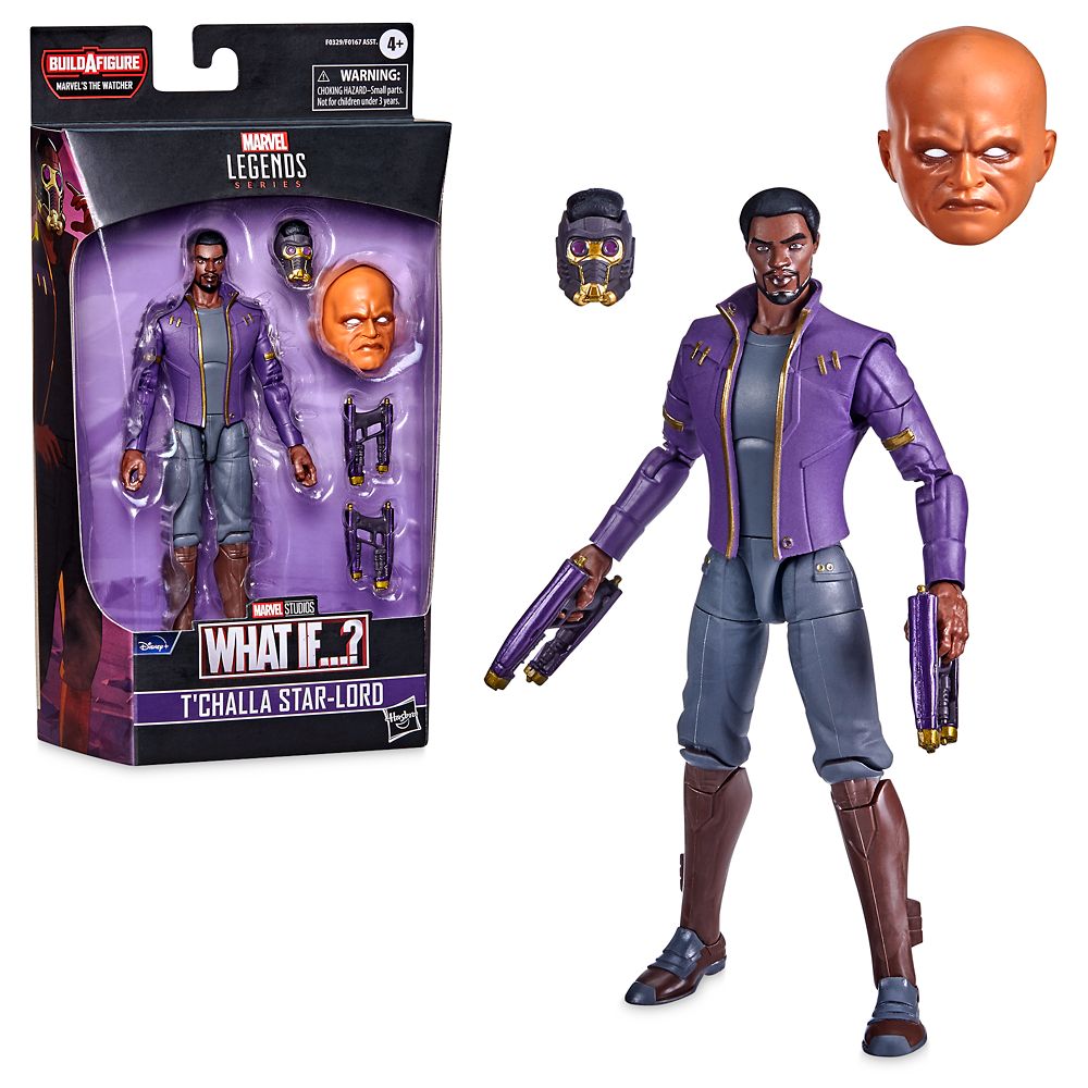 What If? Marvel Legends T'Challa Star-Lord (Marvel's The Watcher BAF)