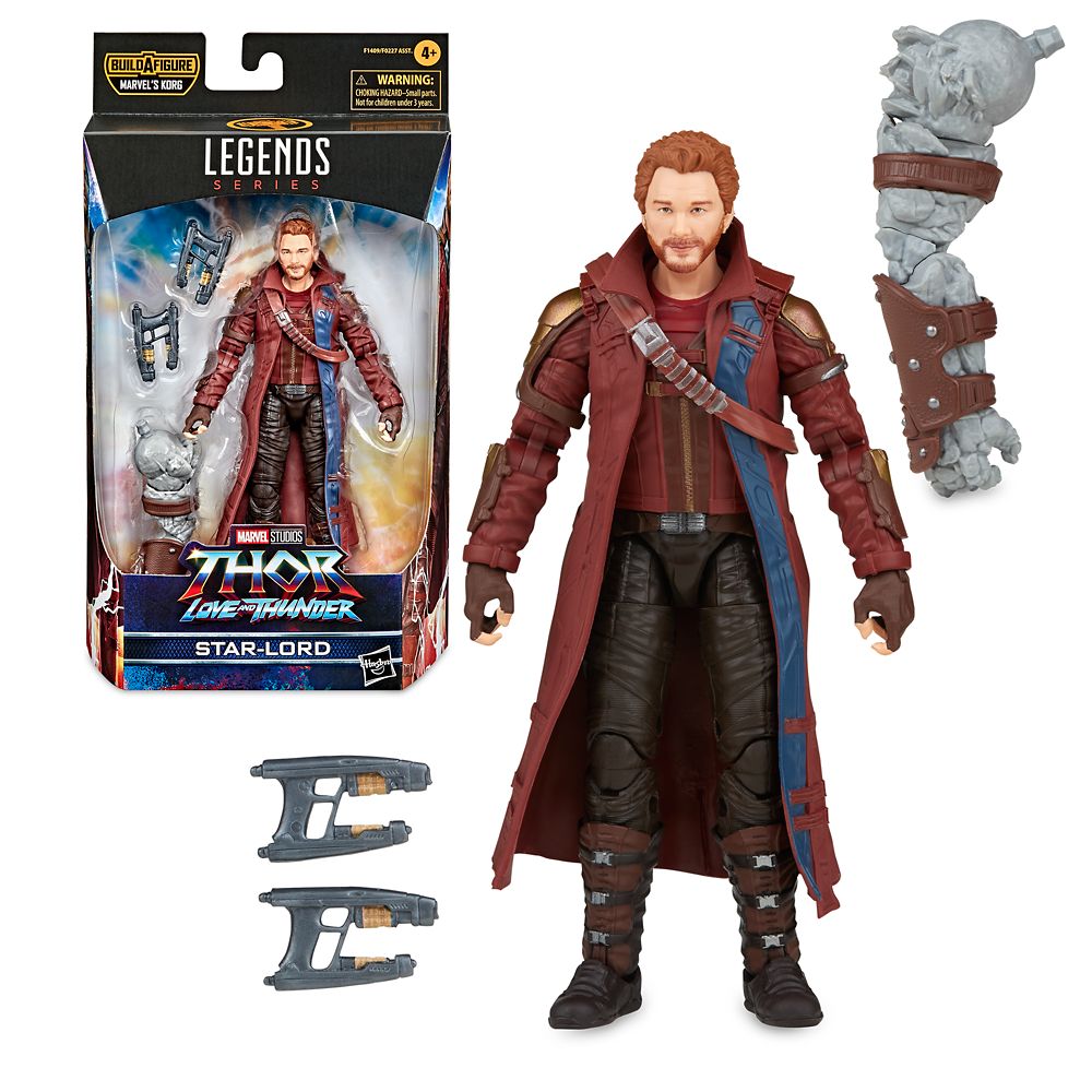Star-Lord Action Figure by Hasbro – Thor: Love and Thunder – Legends Series available online for purchase