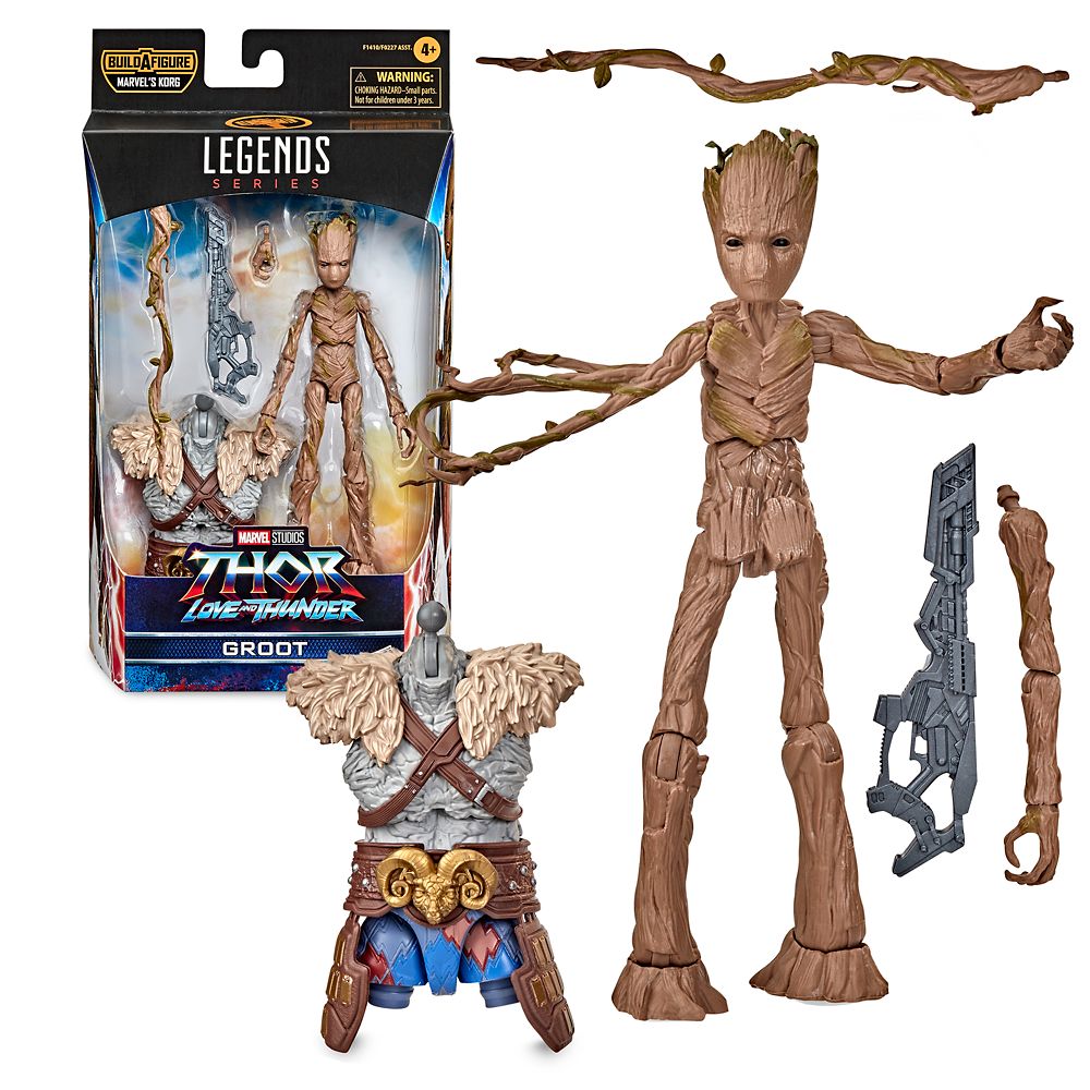 Groot Action Figure by Hasbro – Thor: Love and Thunder – Legends Series is now out