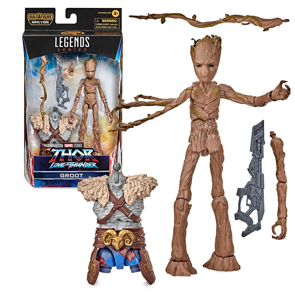 Groot Action Figure by Hasbro – Thor: Love and Thunder – Legends Series