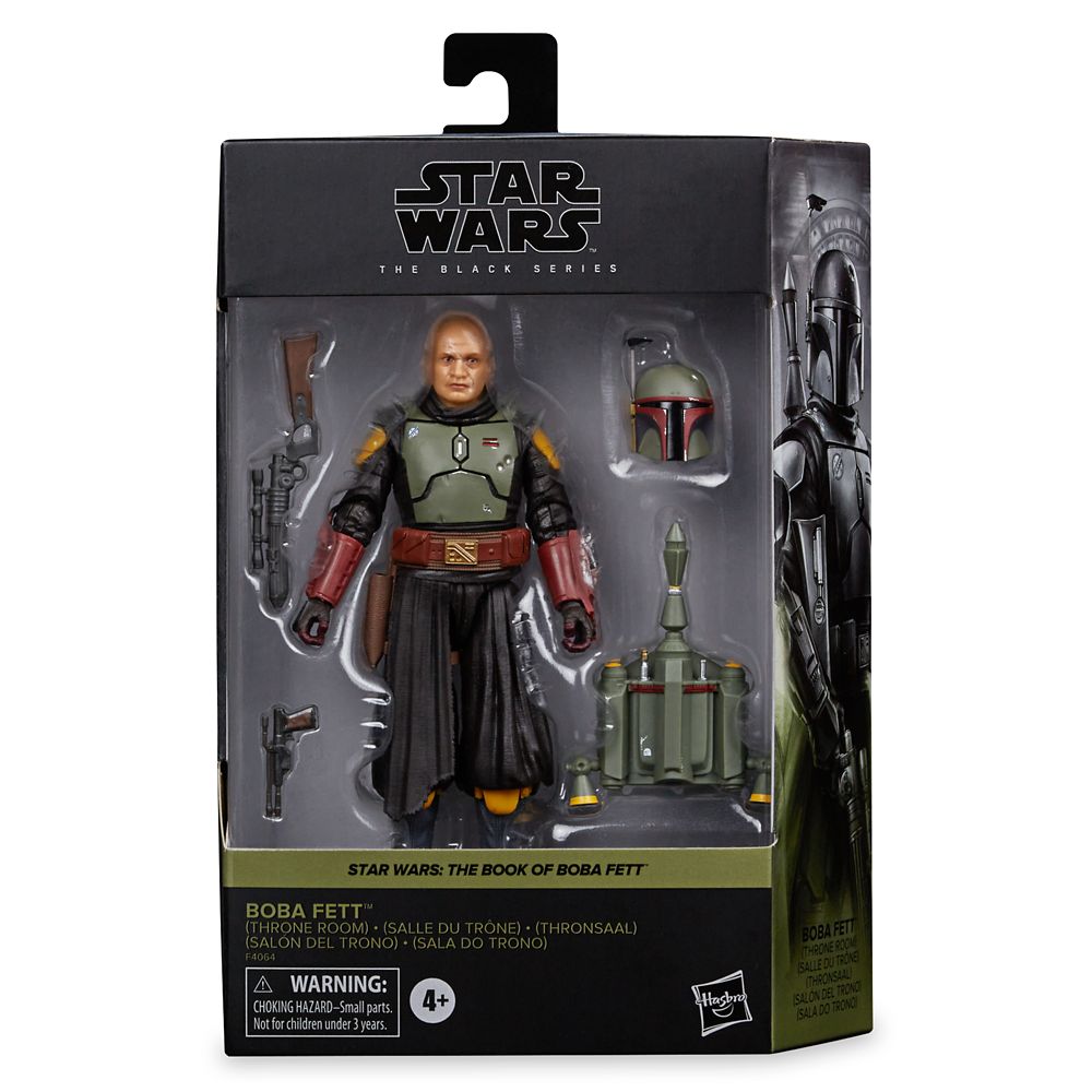 Boba Fett (Throne Room) Action Figure – Star Wars: The Book of Boba Fett – The Black Series by Hasbro