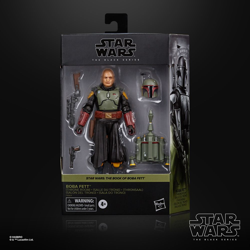 Boba Fett (Throne Room) Action Figure – Star Wars: The Book of Boba Fett – The Black Series by Hasbro