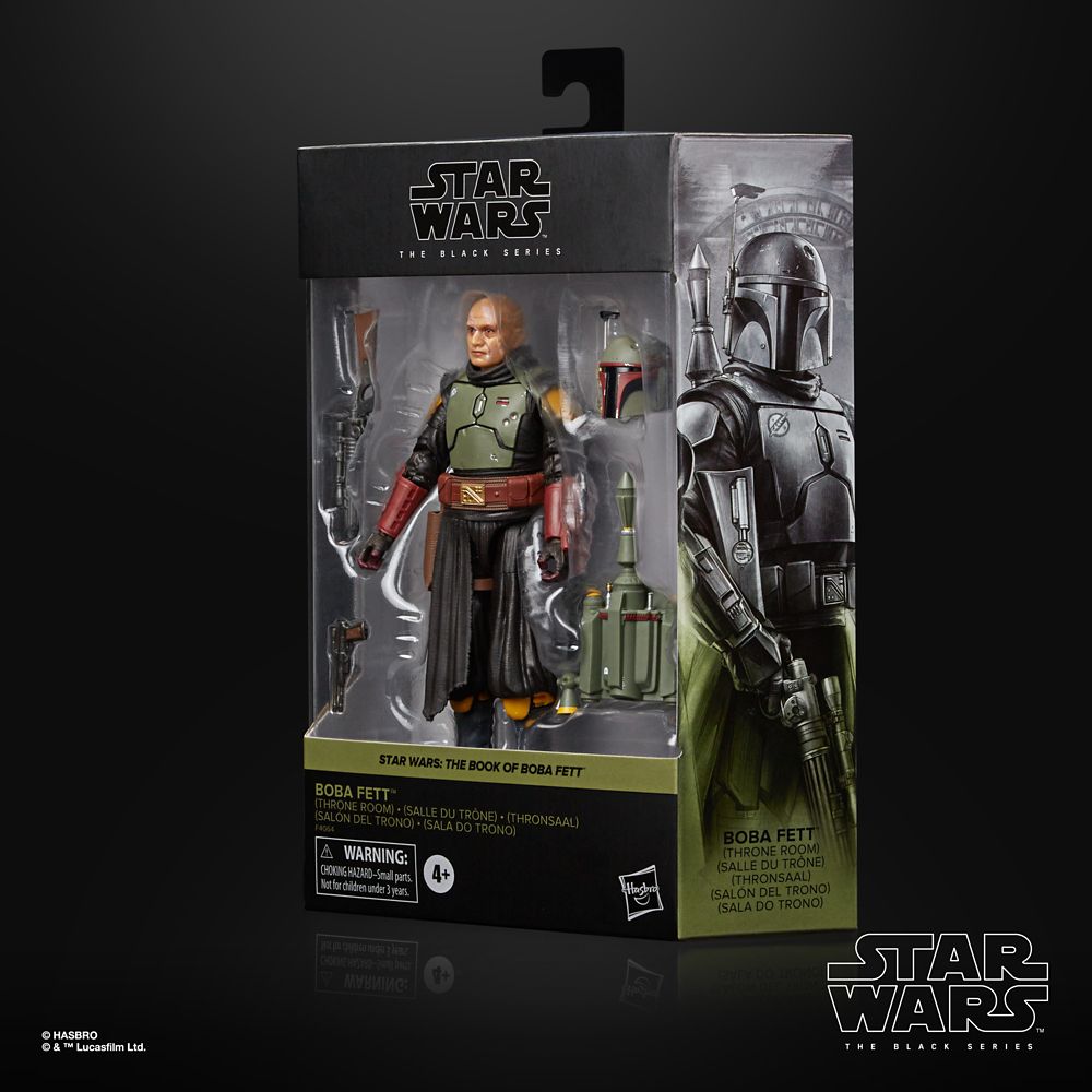 Boba Fett (Throne Room) Action Figure – Star Wars: The Book of Boba Fett – The Black Series by Hasbro