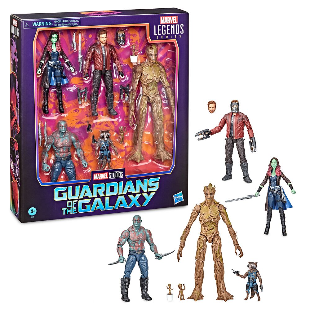 Marvel Guardians of the Galaxy Legends Series STAR-LORD 6 Action Figure