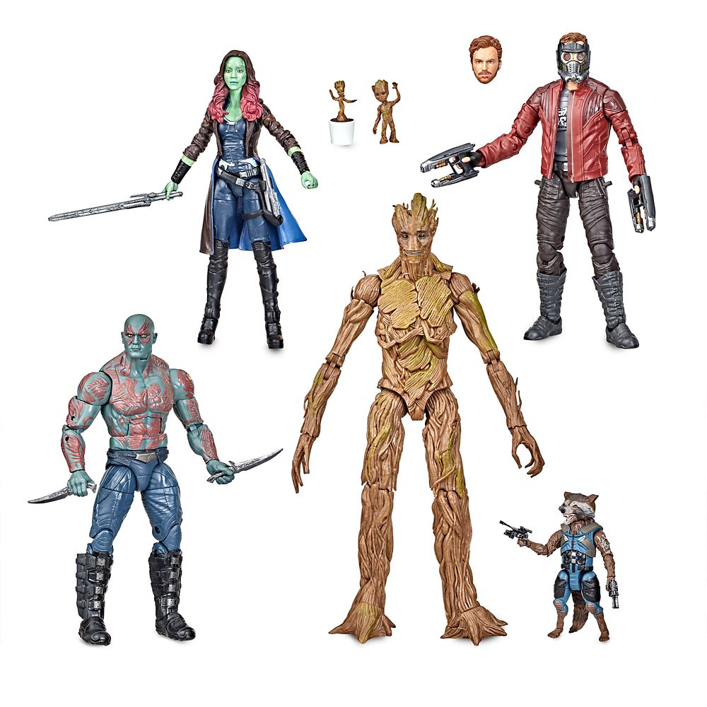 Guardians of the Galaxy: Cosmic Rewind Action Figure Set – Marvel Legends