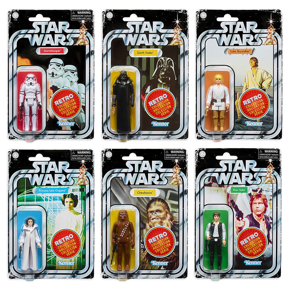 credit Gebakjes boekje Star Wars Retro Collection Action Figure Set by Hasbro | shopDisney