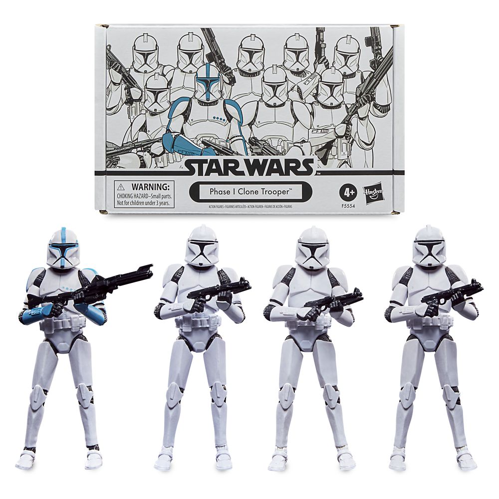 Star Wars: The Vintage Collection Phase I Clone Trooper Action Figure Set by Hasbro is now available online