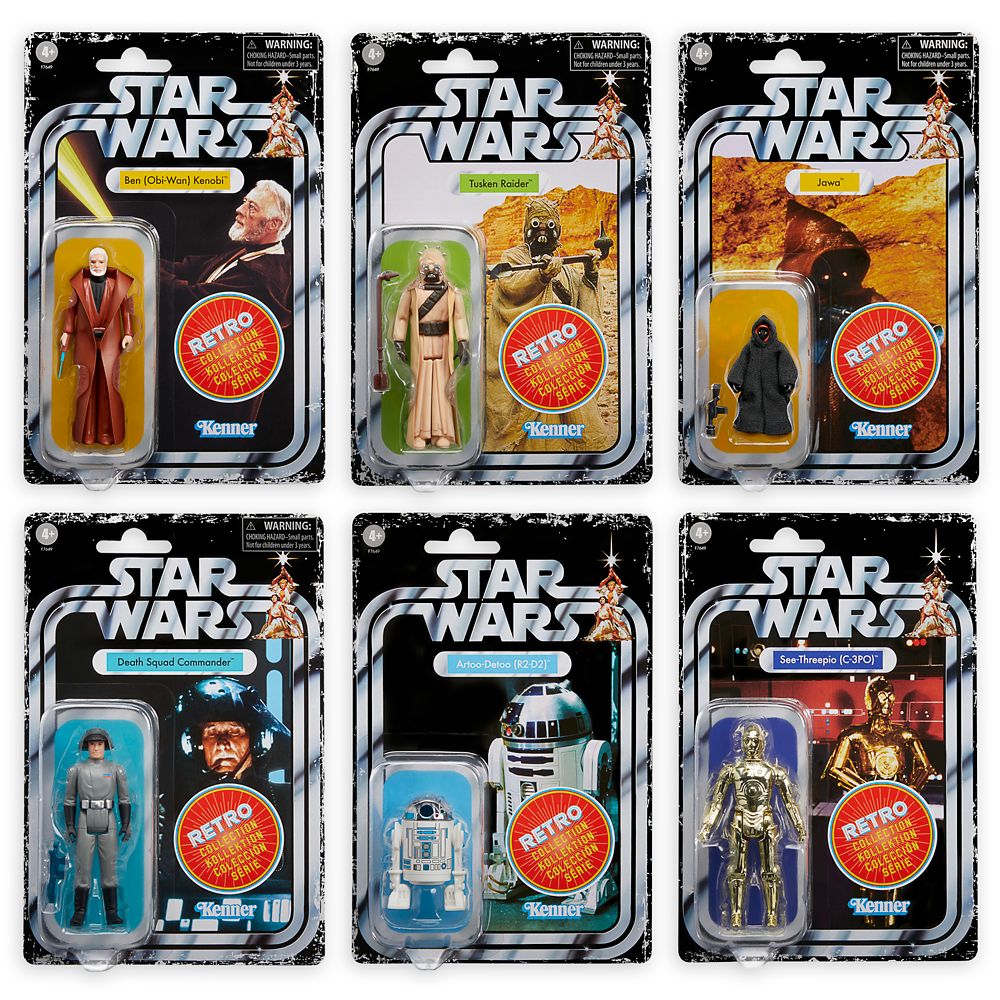 Star Wars Retro Collection Action Figure Set by Hasbro now out for purchase
