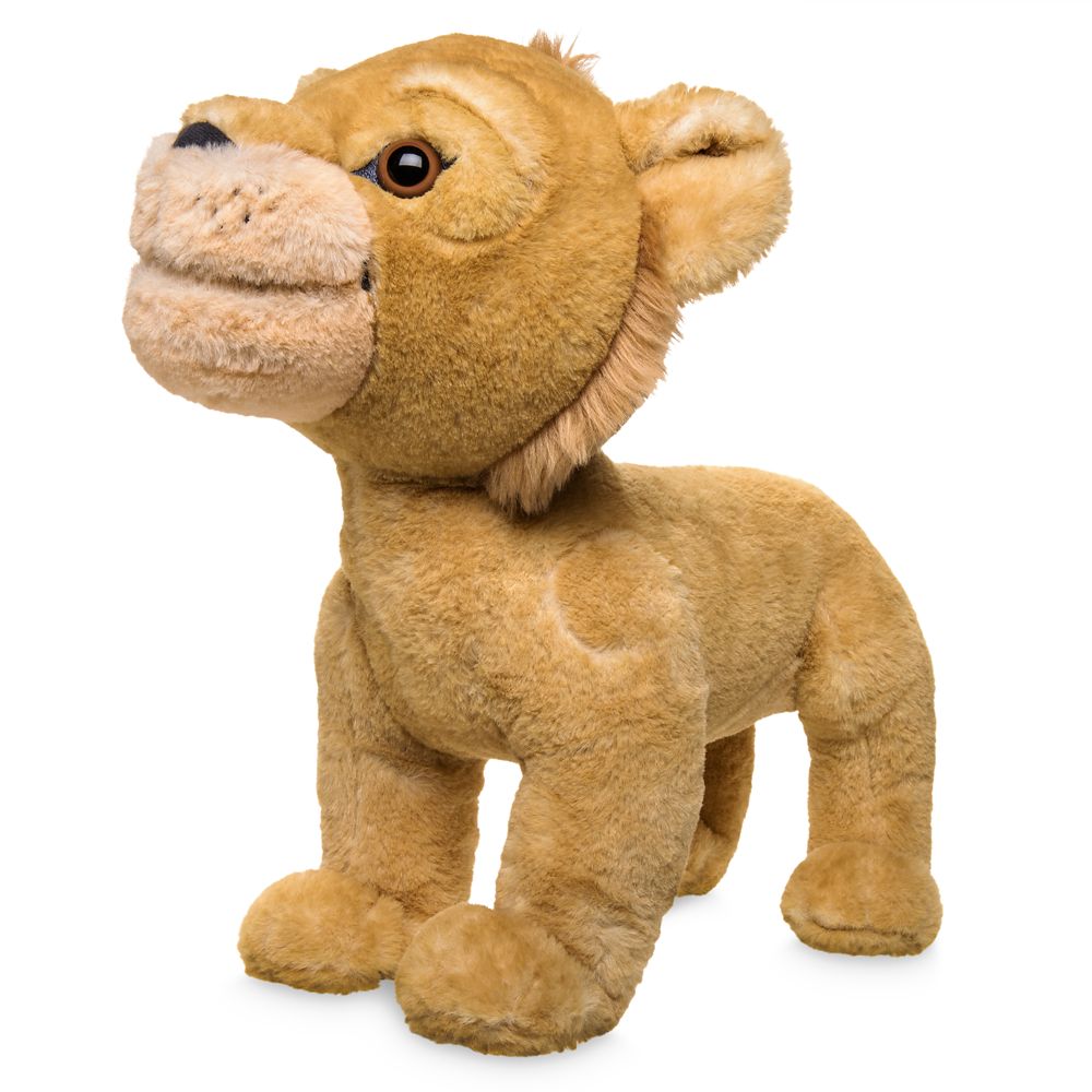 talking simba plush toy