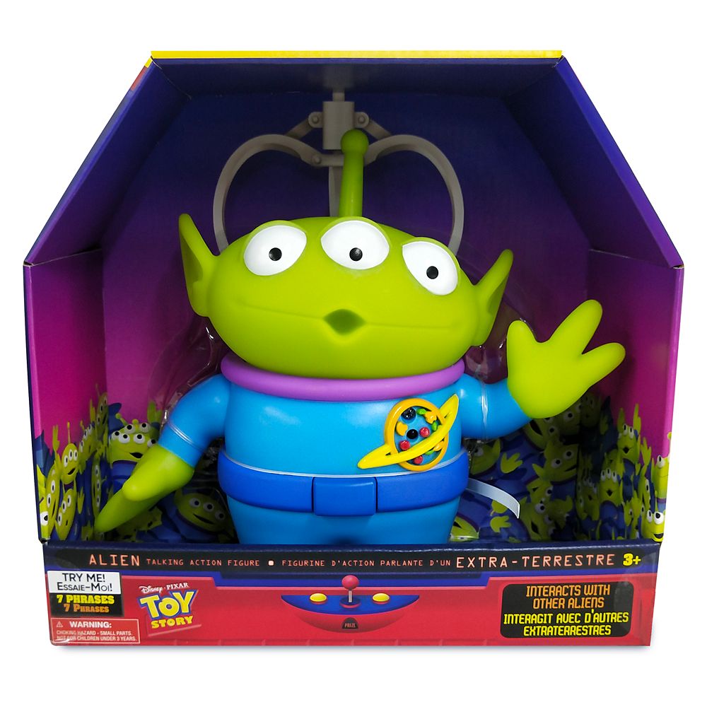 Toy Story Alien Interactive Talking Action Figure – Toys for Tots Donation Item