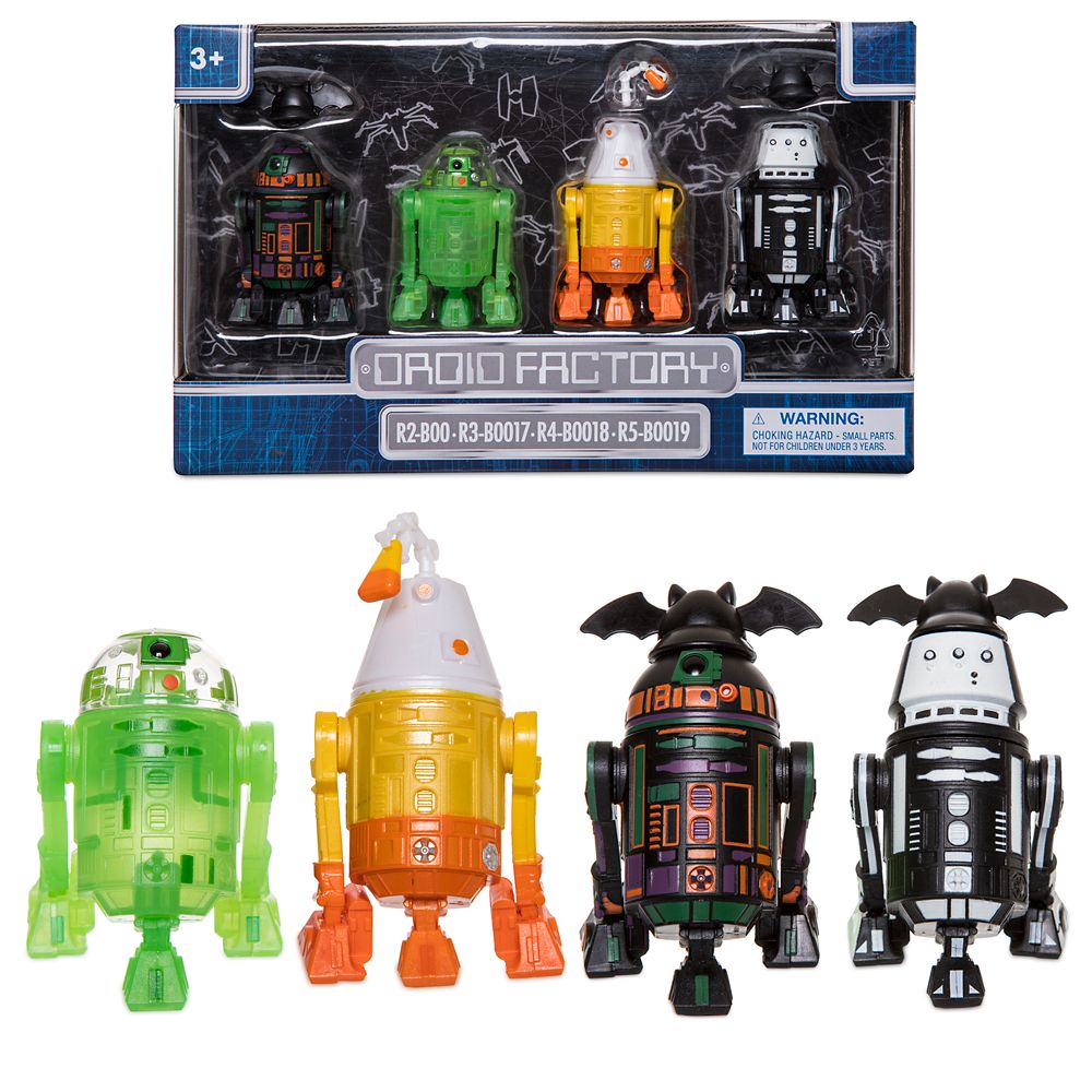 Star Wars Halloween Droid Factory Figure Set was released today