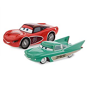 Lightning McQueen & Flo Die Cast Set