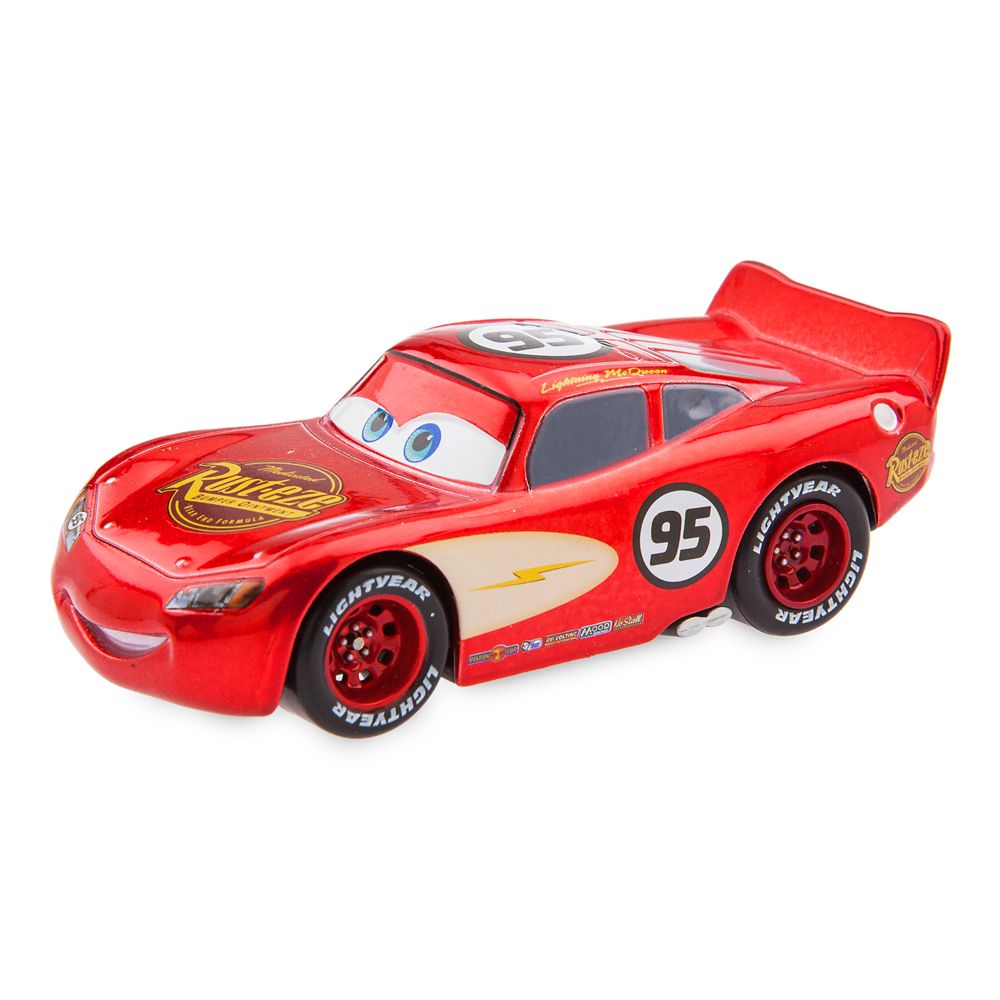 Disney / Pixar Cars Pull 'N' Race JP Drive Diecast Car [Apple Car]