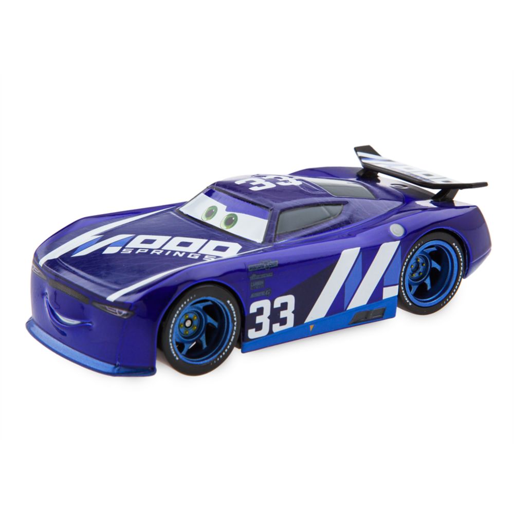 purple race car from cars 3