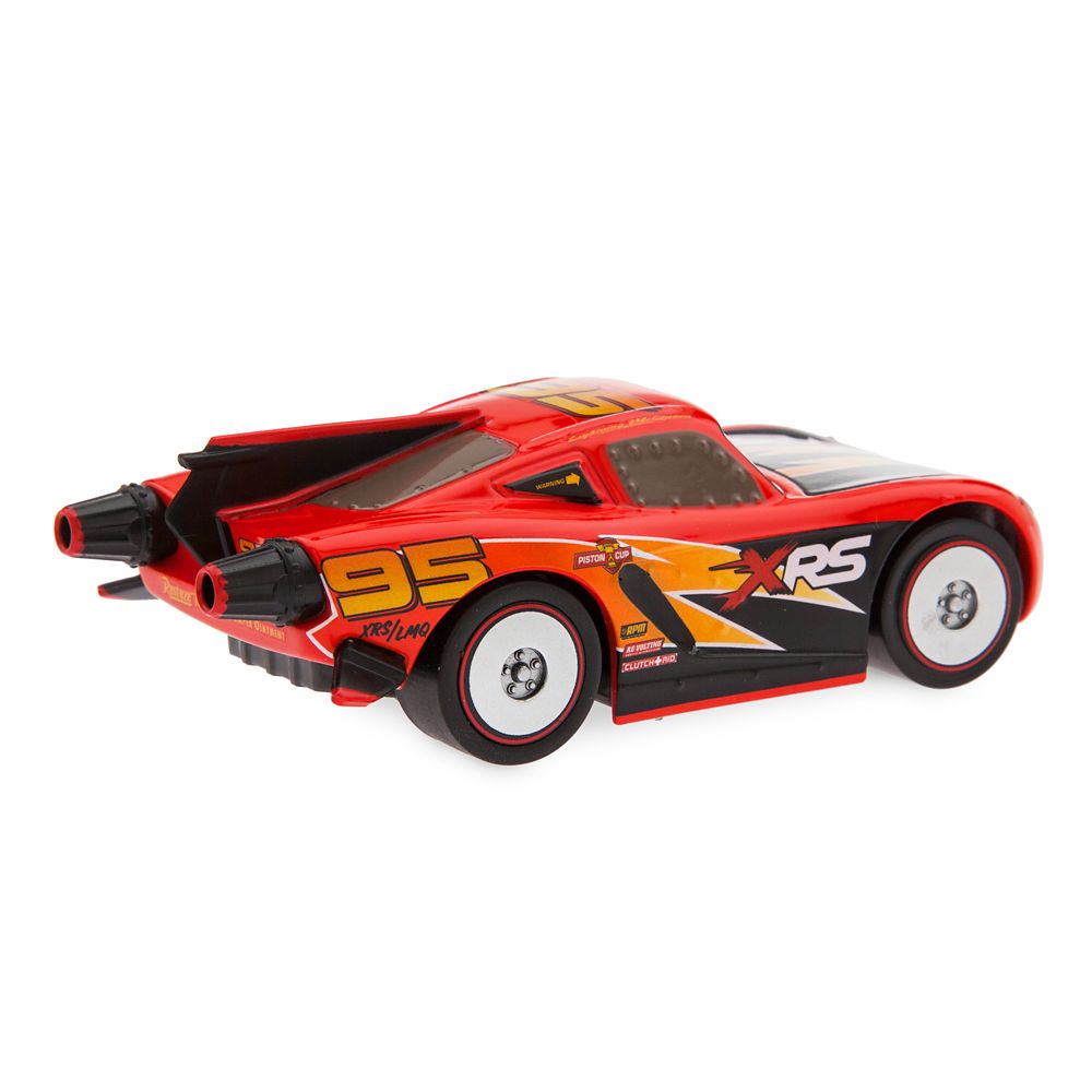 Lightning McQueen Rocket Racer Pull 'N' Race Die Cast Car – Cars