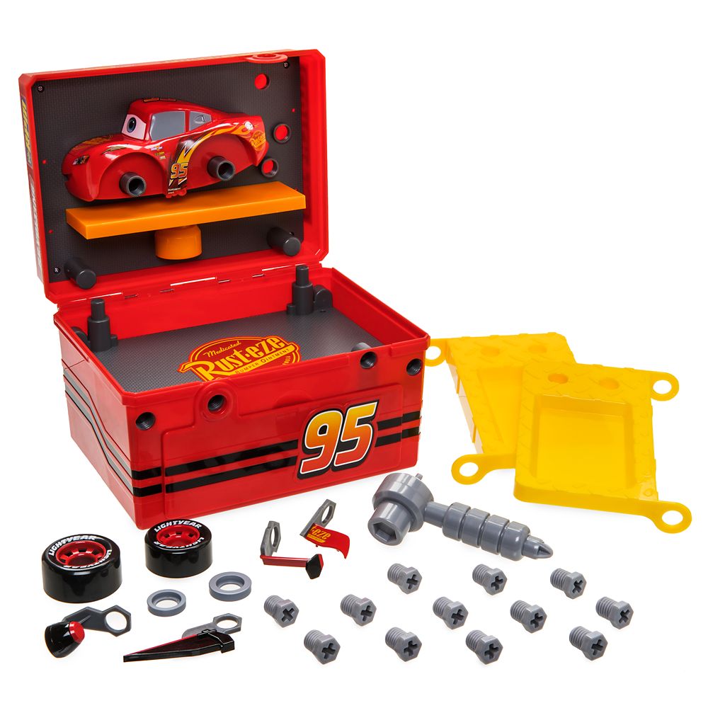 lightning mcqueen mechanic set