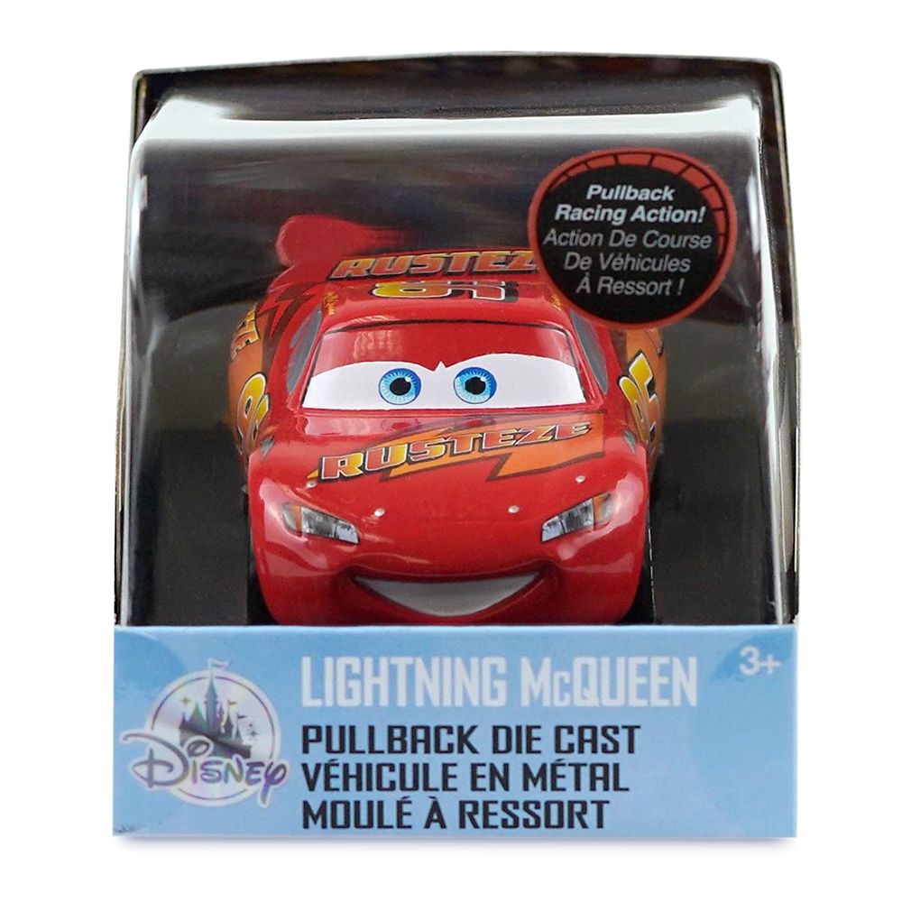Lightning McQueen Pull 'N' Race Die Cast Car – Cars
