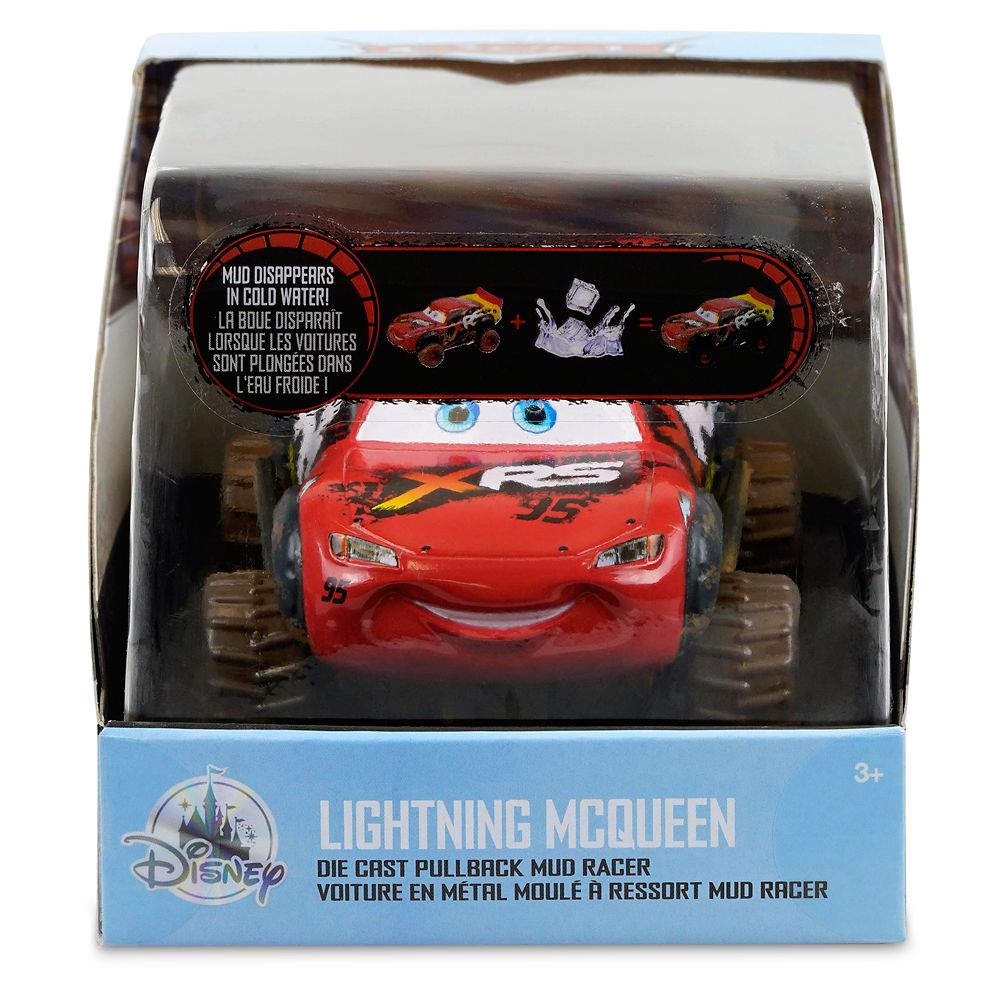 Lightning McQueen Die Cast Pullback Mud Racer – Cars