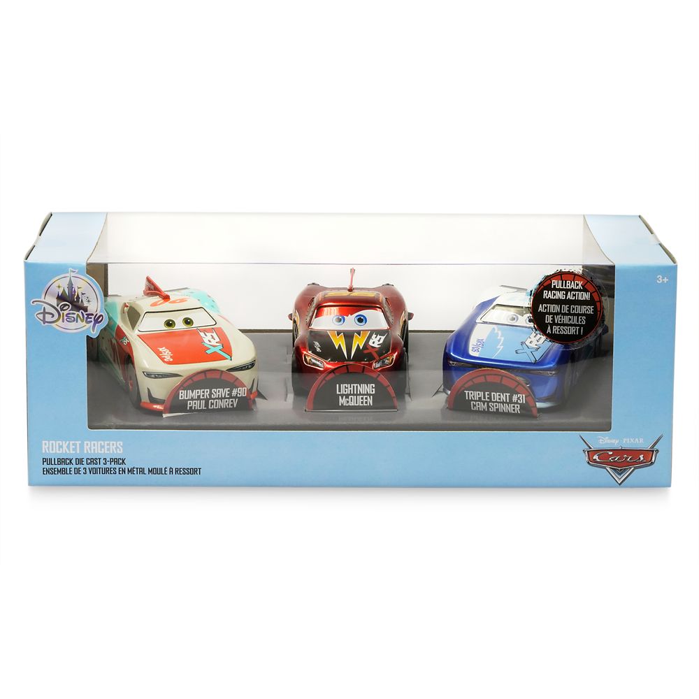 Cars ''Rocket Racers'' Pullback Die Cast Set