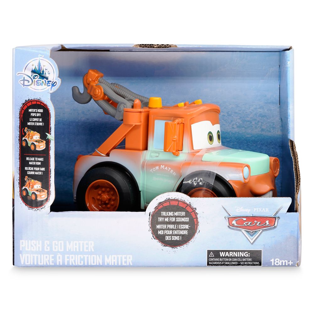 Mater Push and Go Toy Vehicle – Cars
