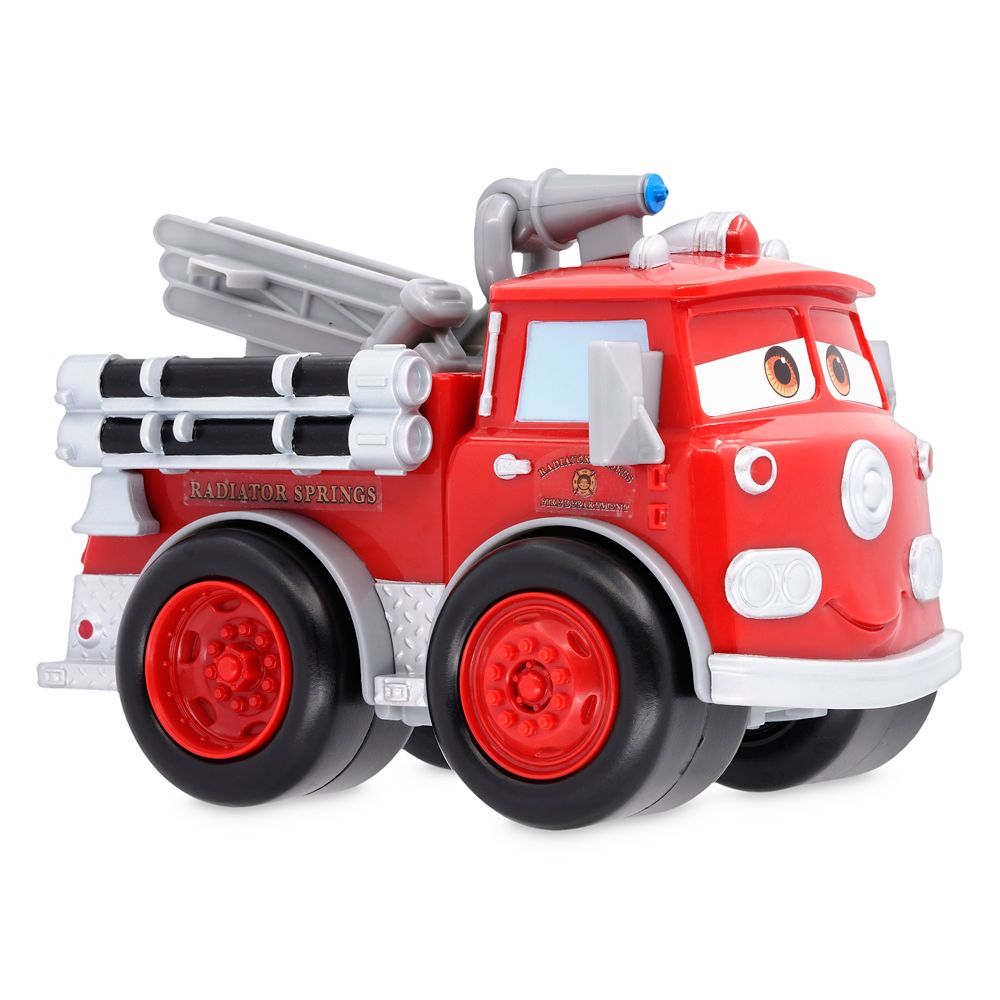 Red Fire Engine Bath Play Set – Cars