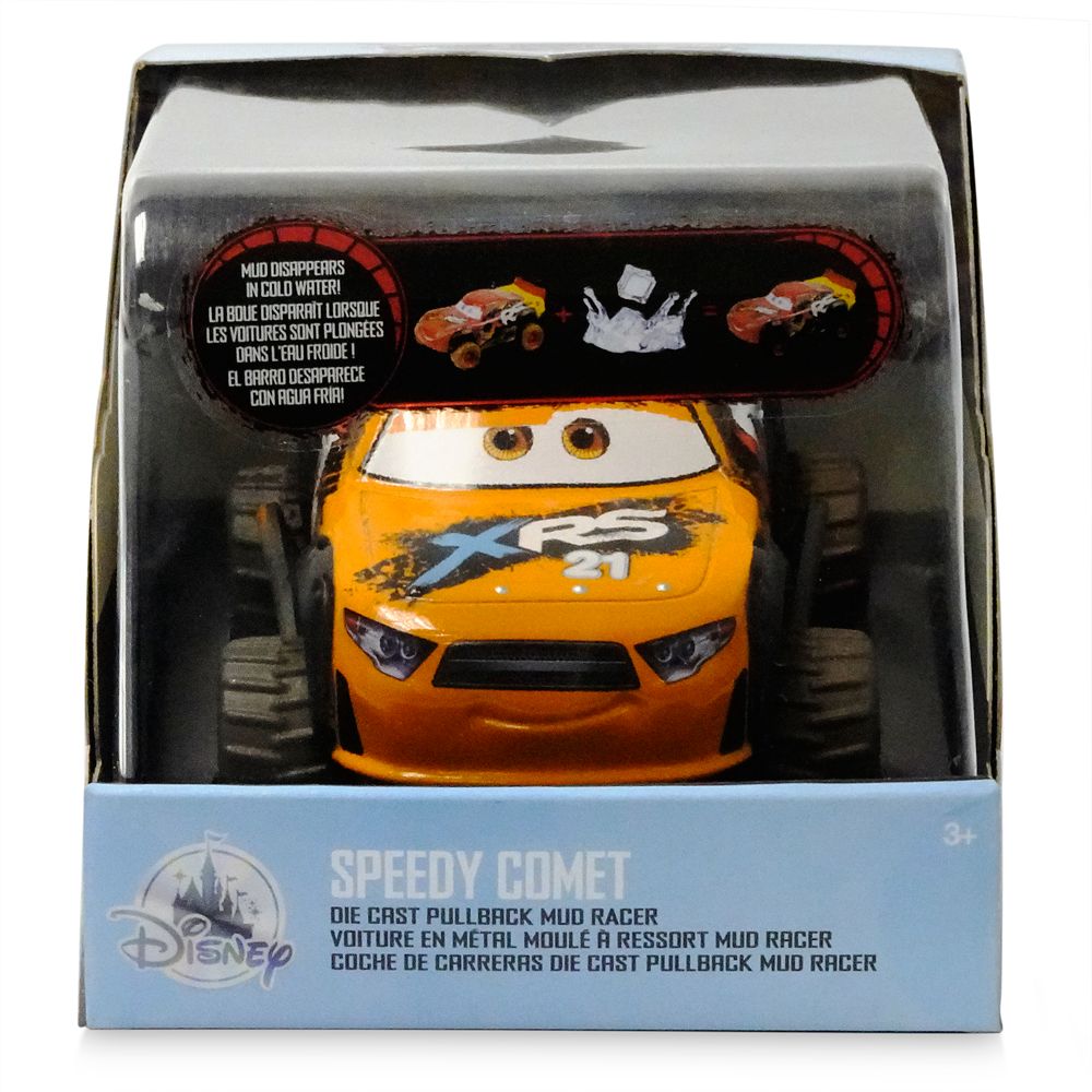 Speedy Comet Die Cast Pullback Mud Racer – Cars