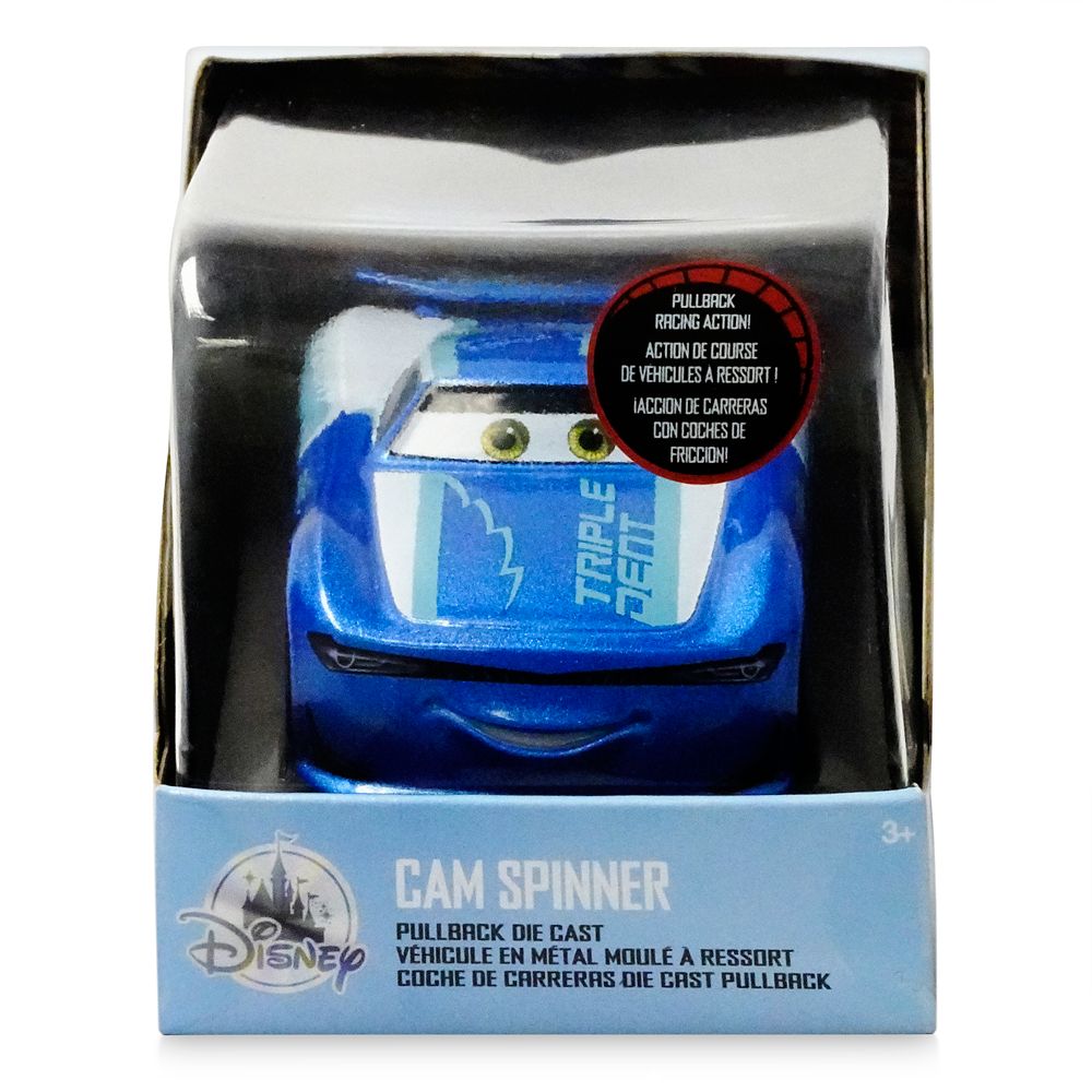 Cam Spinner Pullback Die Cast Racer – Cars