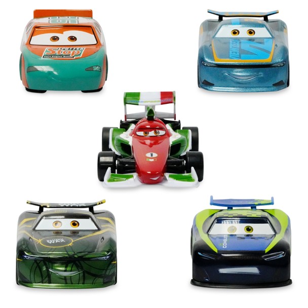 Disney Parks Pixar Cars Lightning McQueen & Ralph Carlow Pullback Car New W  Box