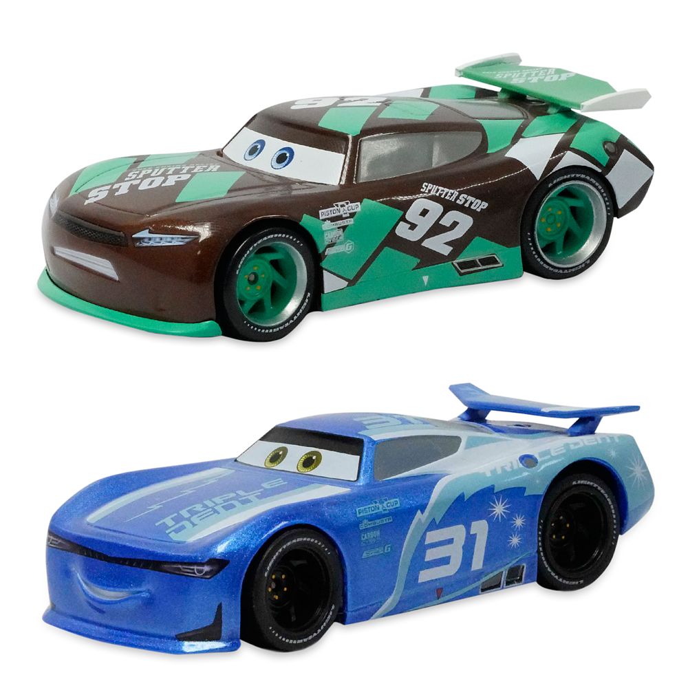 Cam Spinner and Sheldon Shifter Pullback Die Cast Twin Pack – Cars