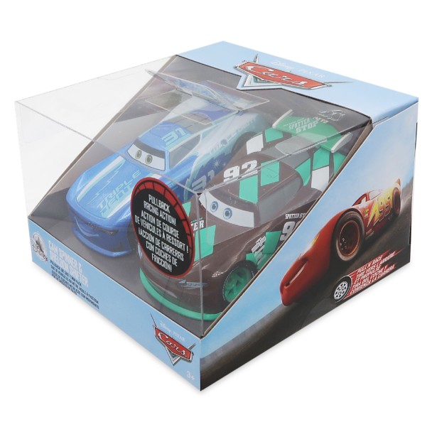 Cam Spinner and Sheldon Shifter Pullback Die Cast Twin Pack – Cars