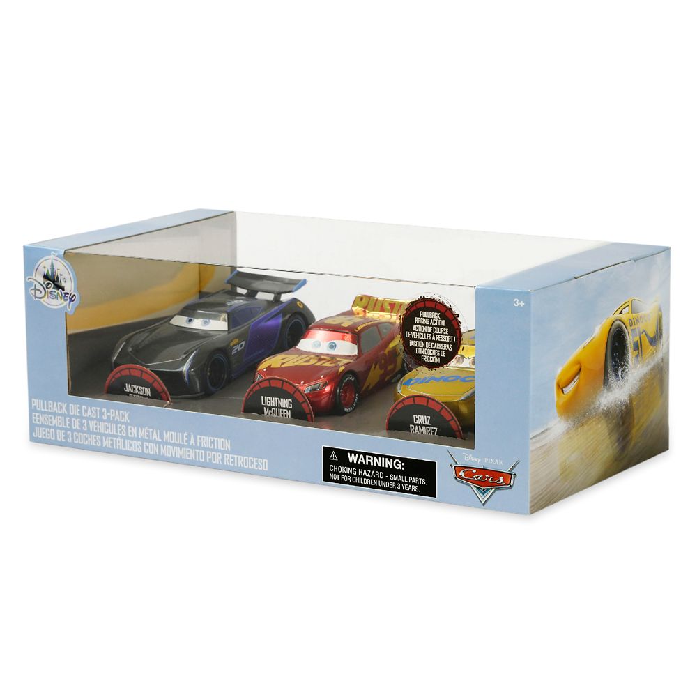 Cars Pullback Die Cast Set