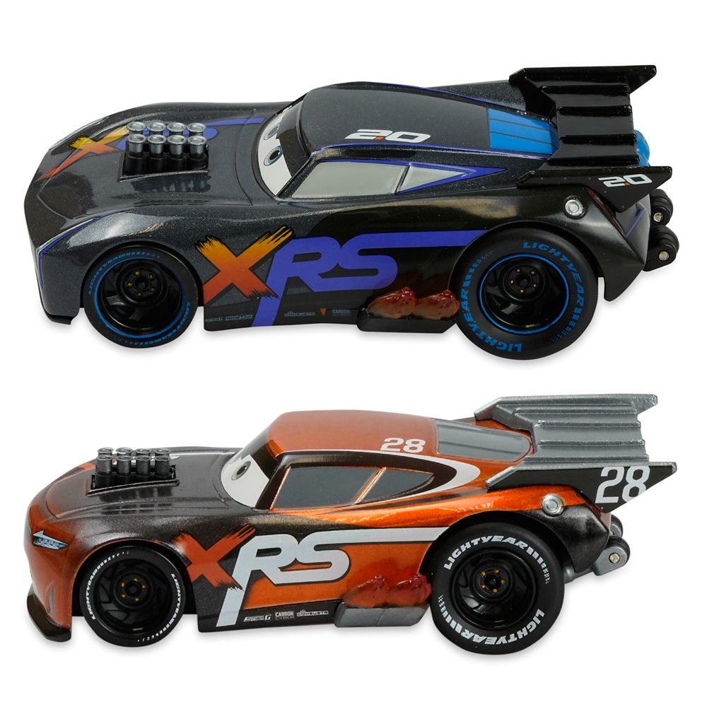 Jackson Storm & Tim Treadless Pull 'N' Race Die Cast Set – Cars