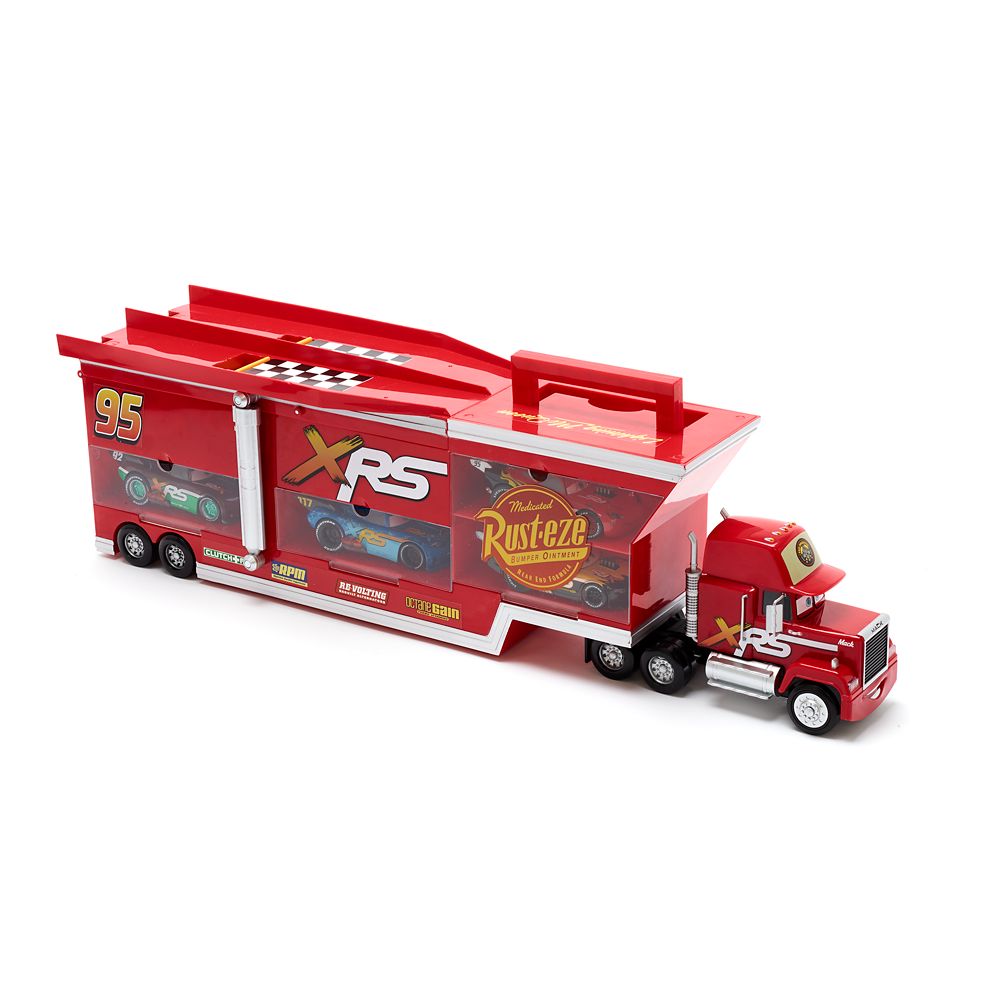 Mack Carrier Stunt Race Playset – Cars