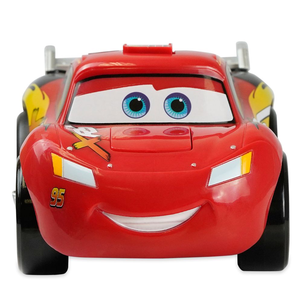 Lightning McQueen Push&Go Talking Vehicle – Cars