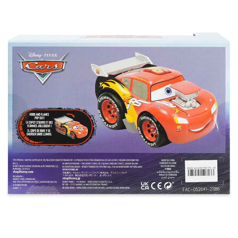 Lightning McQueen Push & Go Talking Vehicle – Cars