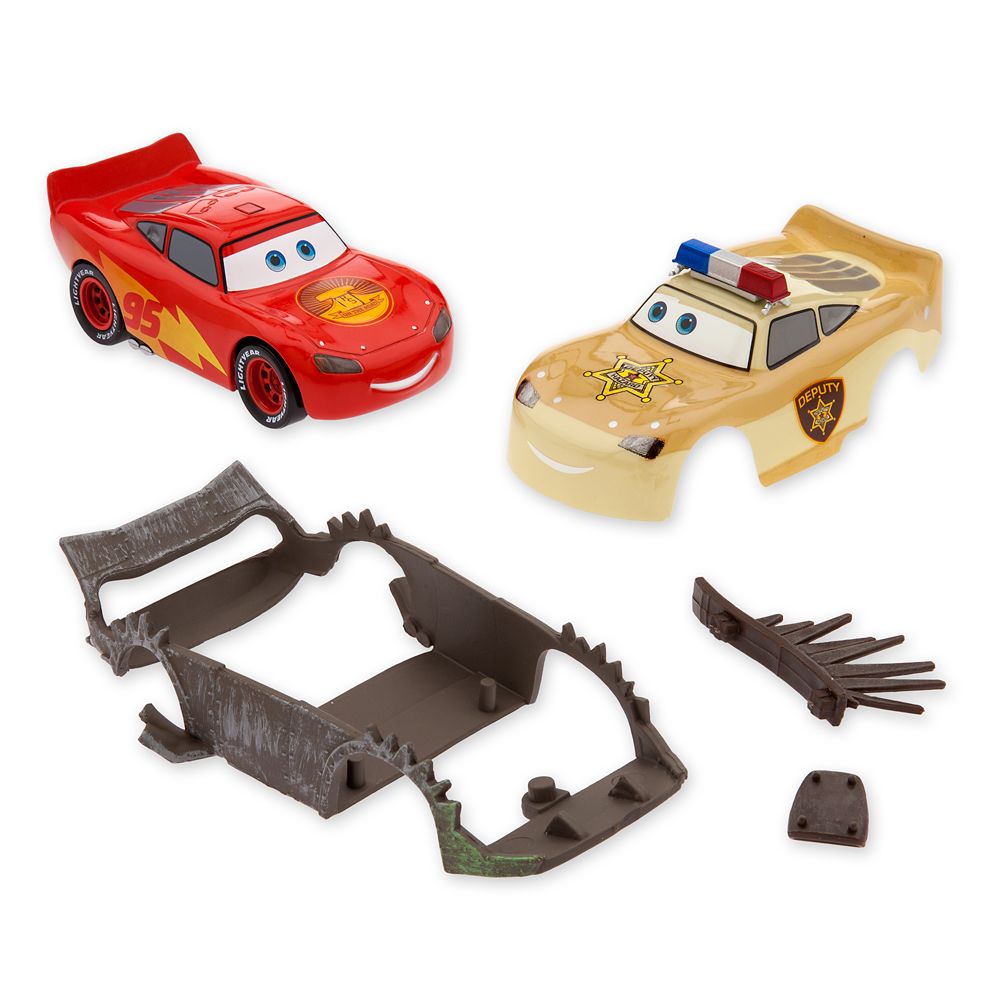 Lightning Mcqueen Die Cast Set Cars On The Road Shopdisney 