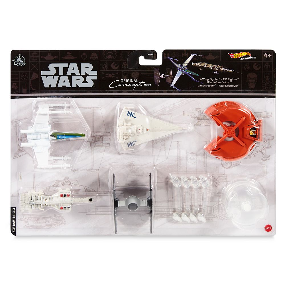 Star Wars Original Concept Series Starship Set by Hot Wheels