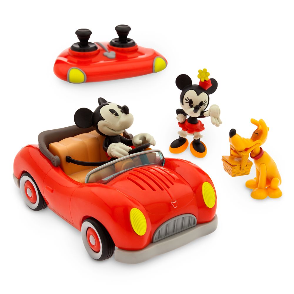 Mickey and Minnie’s Runaway Railway Remote Control Roadster Set now available for purchase