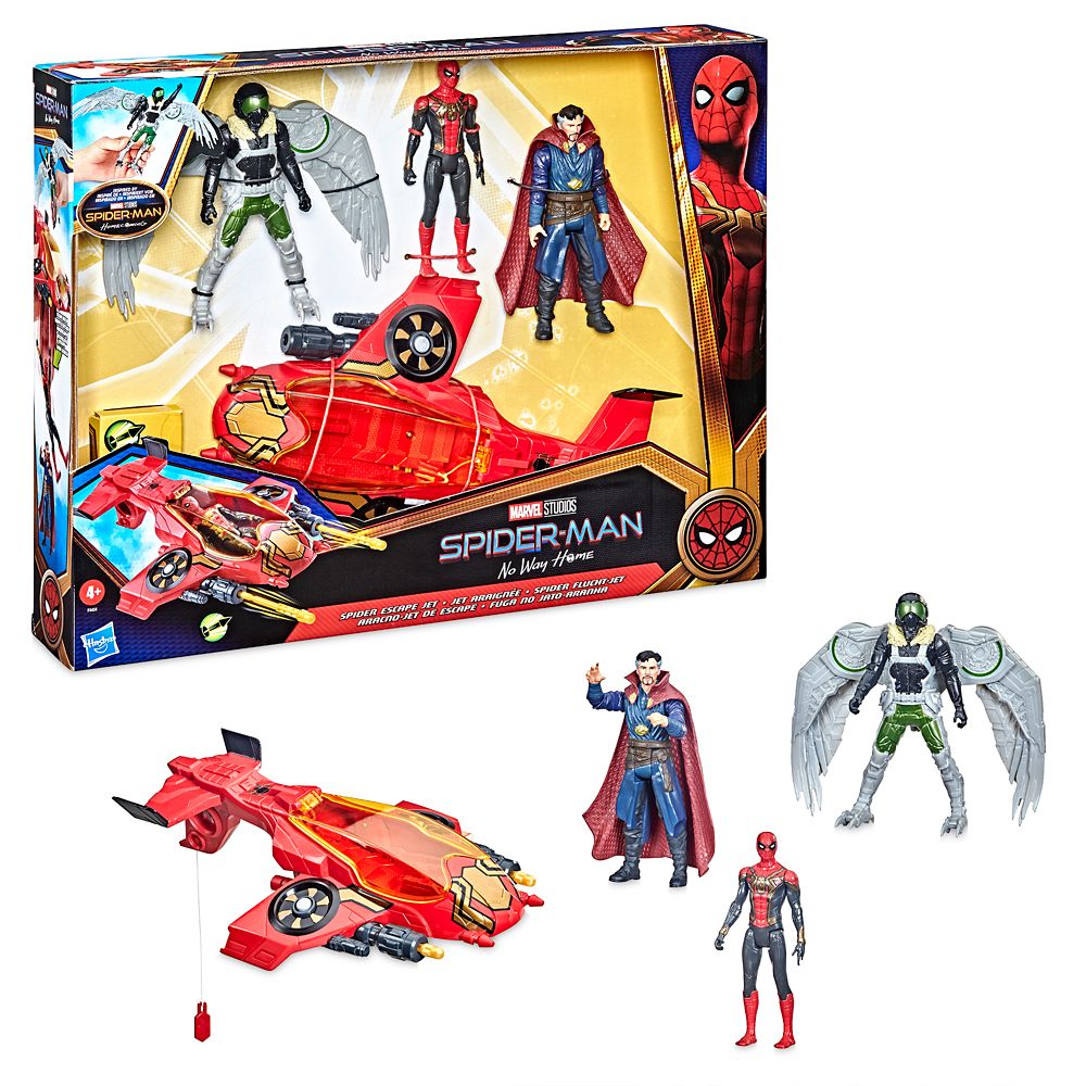 SpiderMan No Way Home Escape Jet Play Set is now available Dis