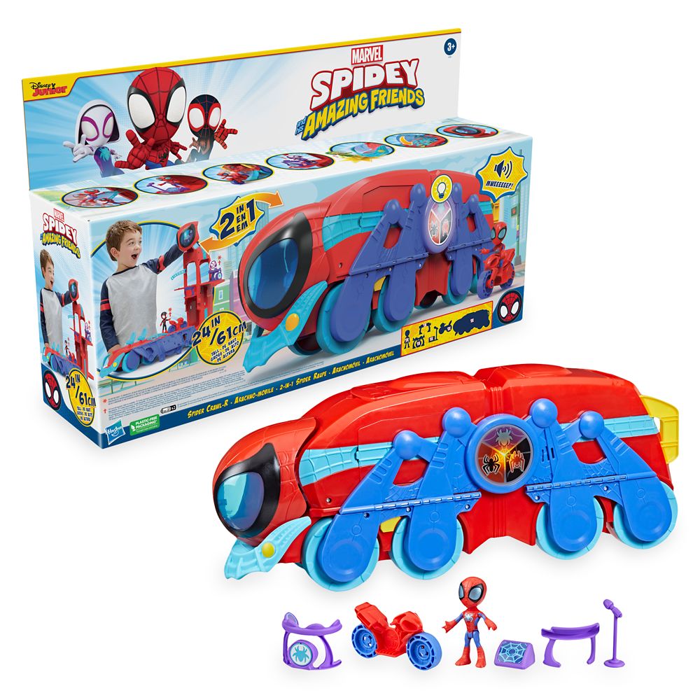 Spidey and His Amazing Friends Spider Crawl-R Play Set