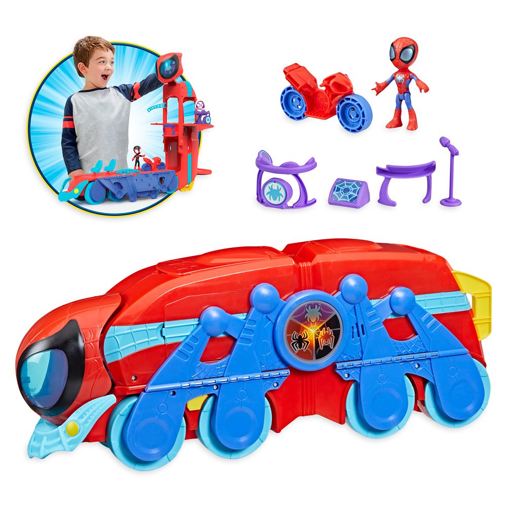 Spidey and His Amazing Friends Spider Crawl-R Play Set
