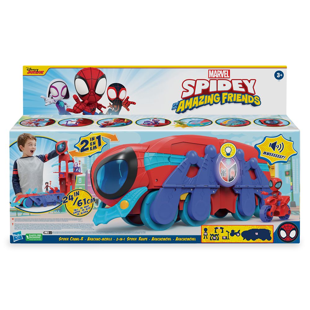 Spidey and His Amazing Friends Spider Crawl-R Play Set