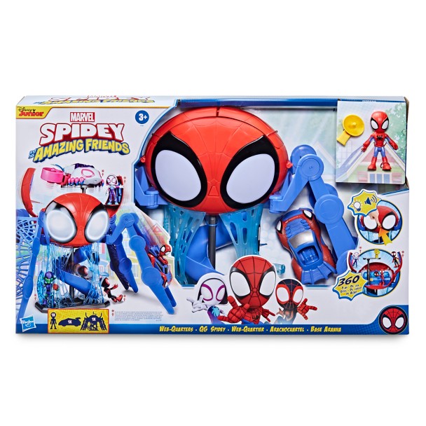 Spidey and his Amazing Friends Web-Quarters Play Set