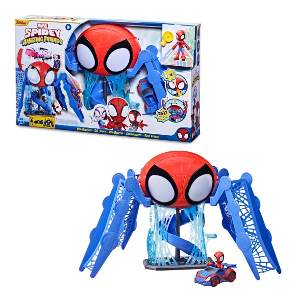 Spidey and his Amazing Friends Web-Quarters Play Set