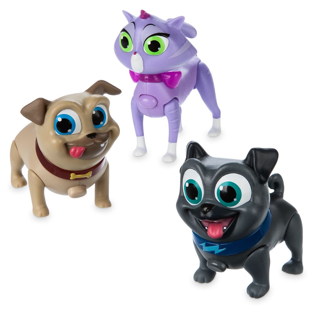 puppy dog pals figurine set