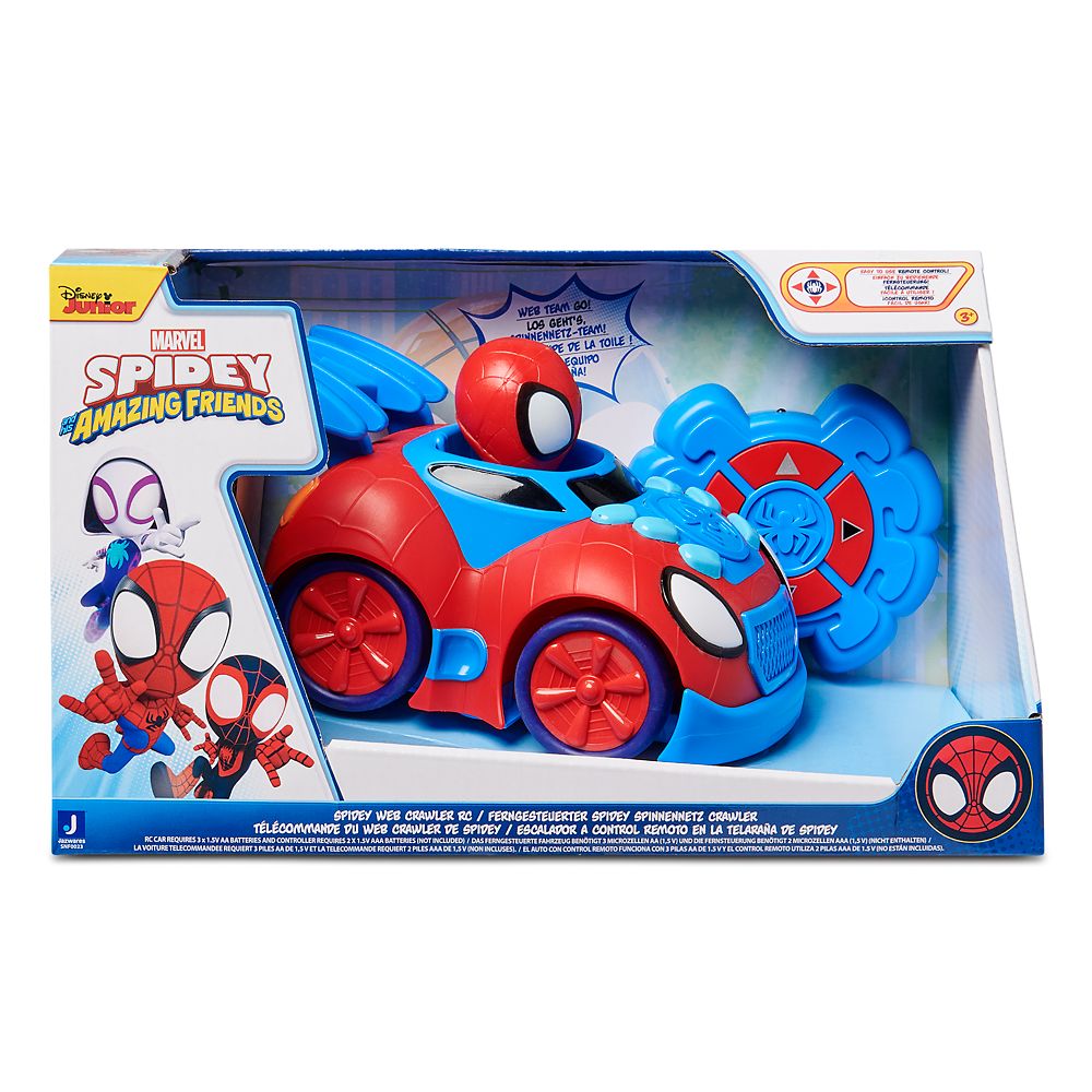 Spidey Web Crawler Remote Control Car – Marvel's Spidey and His Amazing Friends